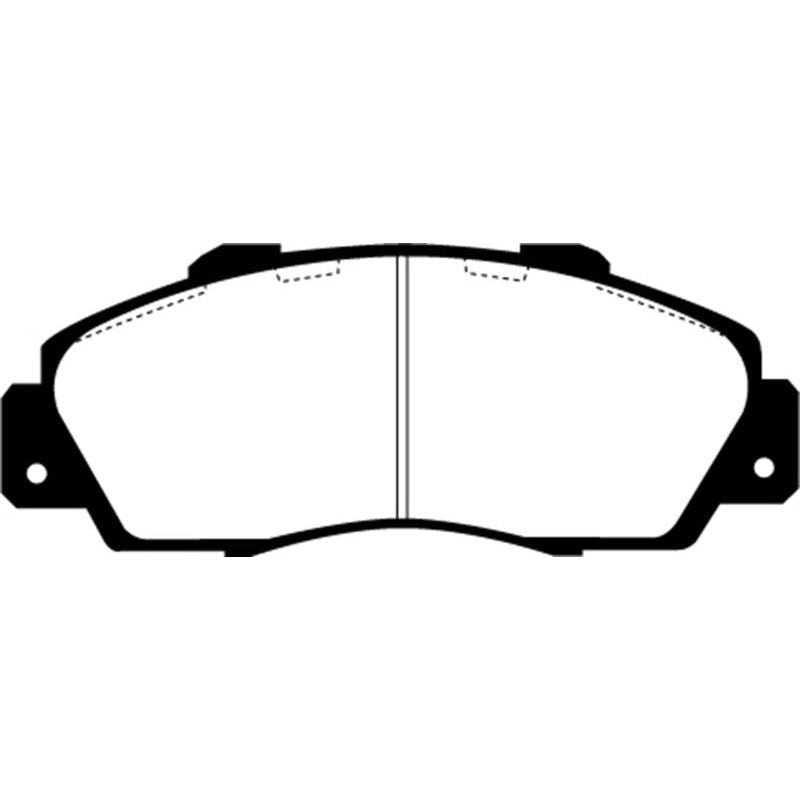 EBC DP2872 - EBCDP2872 - EBC 97 Acura CL 3.0 Greenstuff Front Brake Pads - Shipped in Europe - Tuningsupply.com