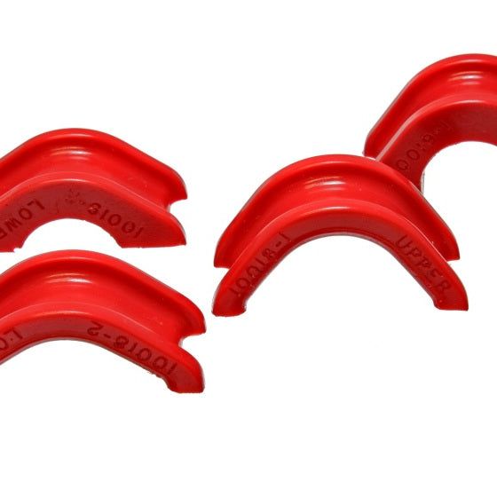 Energy Suspension 7.10102R - ENG7.10102R - Energy Suspension 74-78 Nissan 260Z/280Z Red Rack and Pinion Bushing Set - Shipped in Europe - Tuningsupply.com