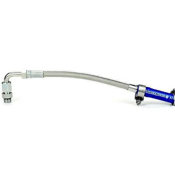 Sinister Diesel SD-TURB-COOL-6.7P - SINSD-TURB-COOL-6.7P - Sinister Diesel Turbo Coolant Feed Line for 2011-2016 Ford Powerstroke 6.7L - Shipped in Europe - Tuningsupply.com