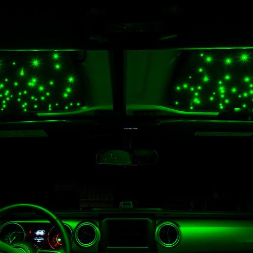 ORACLE Lighting 5872-333 - ORL5872-333 - Oracle StarLINER Fiber Optic Hardtop Headliner for Wrangler JL/Gladiator JT ColorSHIFT - Shipped in Europe - Tuningsupply.com
