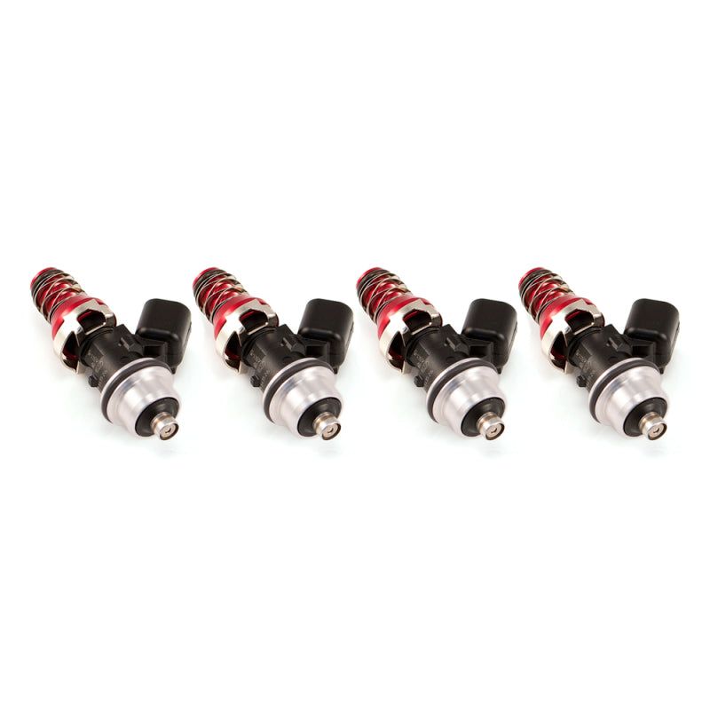 Injector Dynamics 1300.48.11.F20.4 - IDX1300.48.11.F20.4 - Injector Dynamics 1340cc Injectors - 48mm Length - 11mm Red Top - S2000 Lower Config (Set of 4) - Shipped in Europe - Tuningsupply.com