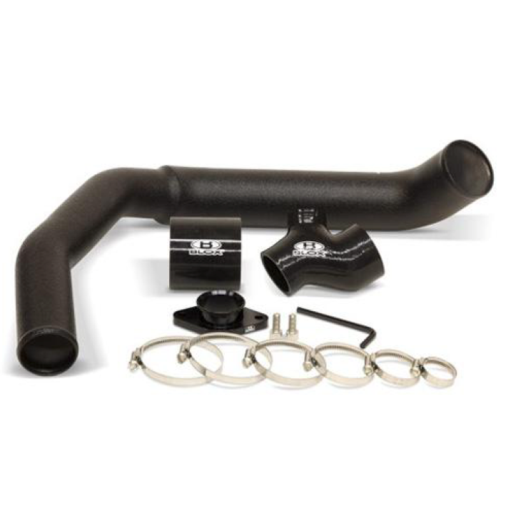 BLOX Racing BXFL-50211-BK - BLOBXFL-50211-BK - BLOX Racing 15-19 Subaru WRX FA20DIT Black Charge Pipe Kit - Shipped in Europe - Tuningsupply.com