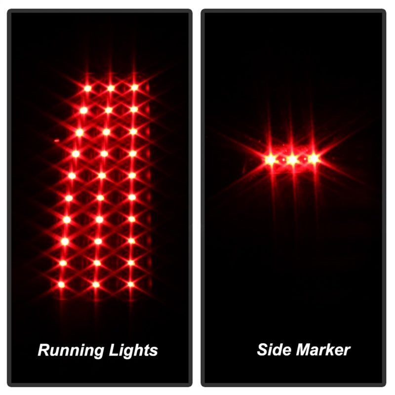SPYDER 5008817 - SPY5008817 - xTune Chevy Silverado 1500/2500/3500 99-02 LED Tail Lights Black ALT-ON-CS99-LED-BK - Shipped in Europe - Tuningsupply.com