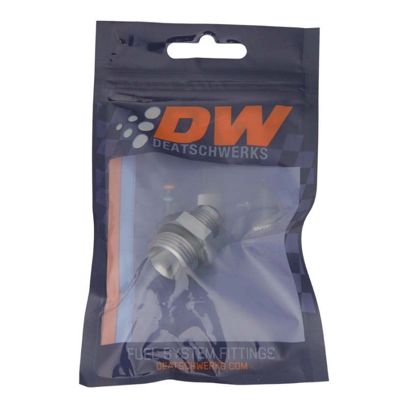 DeatschWerks 6-02-0401 - DWK6-02-0401 - DeatschWerks 8AN ORB Male To 6AN Male Adapter (Incl O-Ring) - Shipped in Europe - Tuningsupply.com