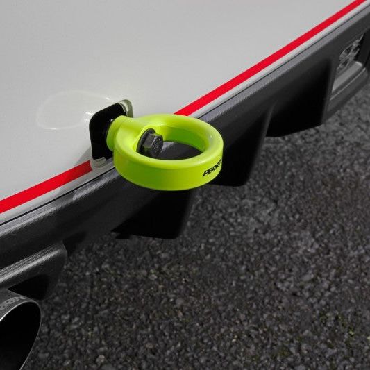 Perrin Performance PSP-BDY-252NY - PERPSP-BDY-252NY - PERRIN 15-21 Subaru WRX/STI Tow Hook Kit (Rear) - Neon Yellow - Shipped in Europe - Tuningsupply.com