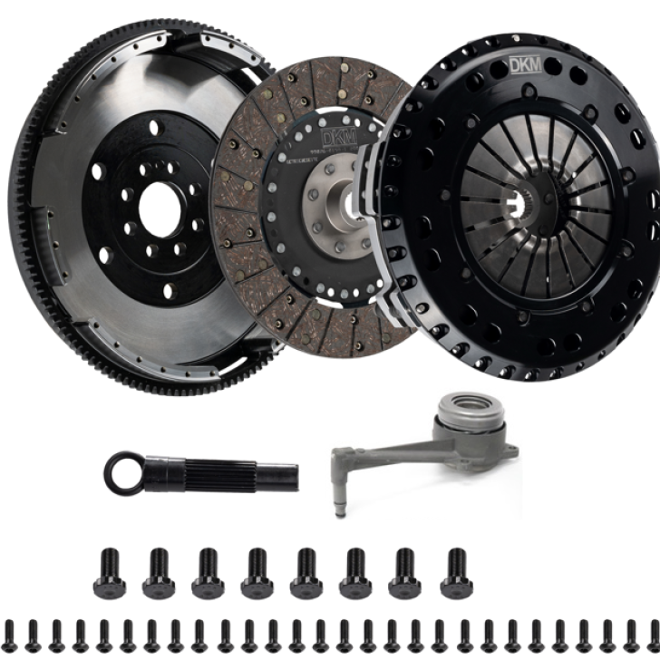 DKM Clutch MS-034-060 - DKMMS-034-060 - DKM Clutch 2.0 VW/Audi A3 TSI 8 Bolt Motor MS Twin Disc Clutch w/Steel Flywheel (660 ft/lbs Torque) - Shipped in Europe - Tuningsupply.com