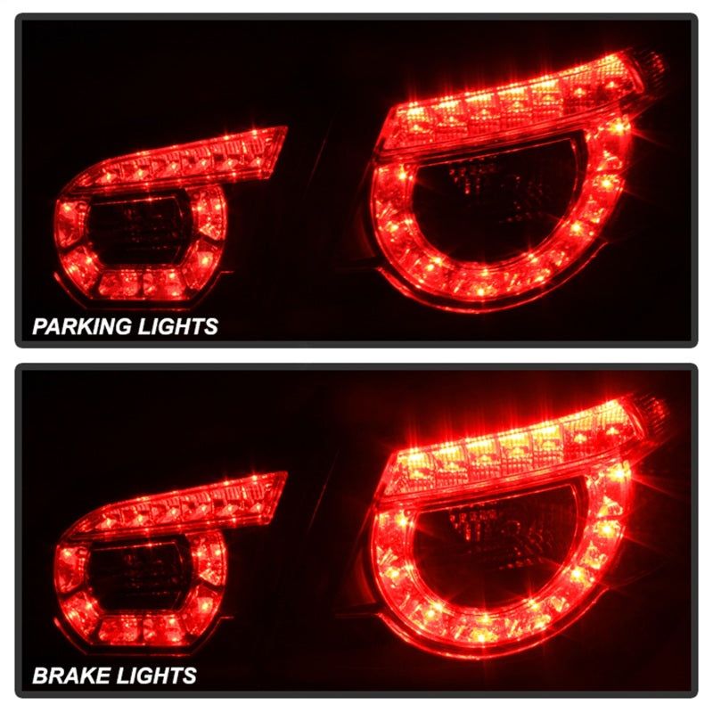 SPYDER 5080974 - SPY5080974 - Spyder Chevy SS 2014-2016 LED Tail Lights Black ALT-YD-CVSS14-LED-BK - Shipped in Europe - Tuningsupply.com