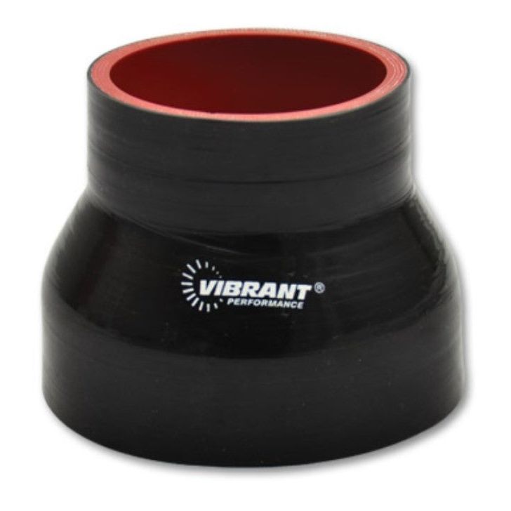 Vibrant 19731 - VIB19731 - Vibrant 4 Ply Reducer Coupler 3in ID x 2.5in ID x 4.5n Long - Black - Shipped in Europe - Tuningsupply.com
