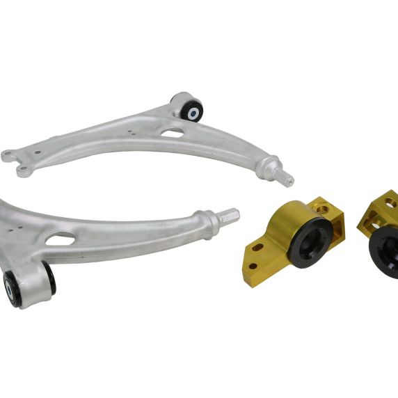 Whiteline KTA253 - WHLKTA253 - Whiteline 06-12 Volkswagen GTI Front Lower Control Arms - Shipped in Europe - Tuningsupply.com