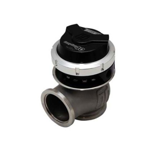 Turbosmart TS-0552-1002 - TURTS-0552-1002 - Turbosmart GenV CompGate40 7psi External Wastegate - Black - Shipped in Europe - Tuningsupply.com