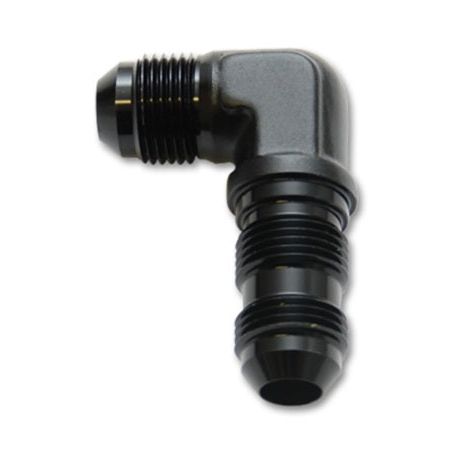 Vibrant 10612 - VIB10612 - Vibrant -10AN Bulkhead Adapter 90 Degree Elbow Fitting - Anodized Black Only - Shipped in Europe - Tuningsupply.com