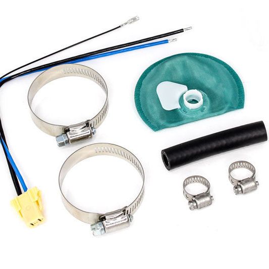 DeatschWerks 9-401-1045 - DWK9-401-1045 - DeatschWerks 415LPH DW400 In-Tank Fuel Pump w/ 9-1045 Install Kit 05-10 Ford Mustang (Except GT500) - Shipped in Europe - Tuningsupply.com