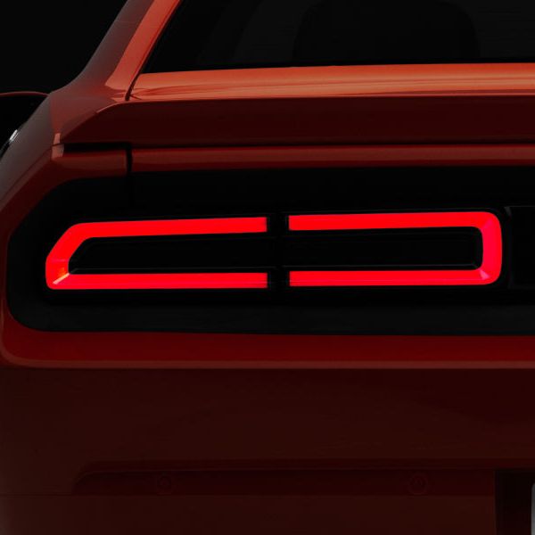 Raxiom CH3762 - RAXCH3762 - Raxiom 08-14 Challenger LED Tail Lights- Black Housing (Smoked Lens) - Shipped in Europe - Tuningsupply.com
