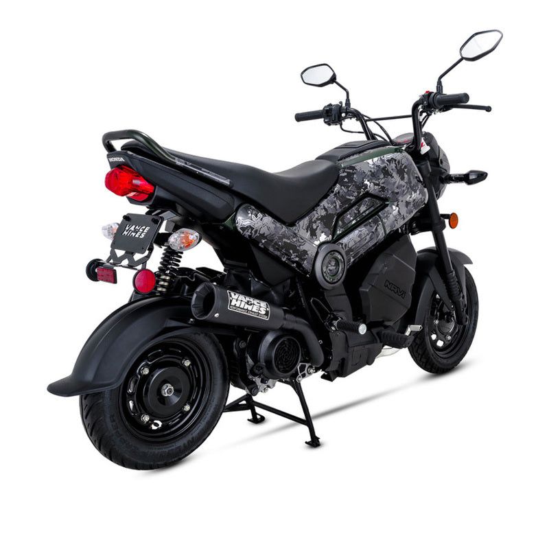 Vance and Hines 48241 - VAH48241 - Vance & Hines HONDA 17-22 Navi Upswp Exh Black Slip-On Exhaust - Shipped in Europe - Tuningsupply.com