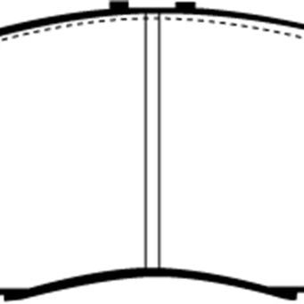 EBC DP4891R - EBCDP4891R - EBC 12 Acura ILX 1.5 Hybrid Yellowstuff Front Brake Pads - Shipped in Europe - Tuningsupply.com