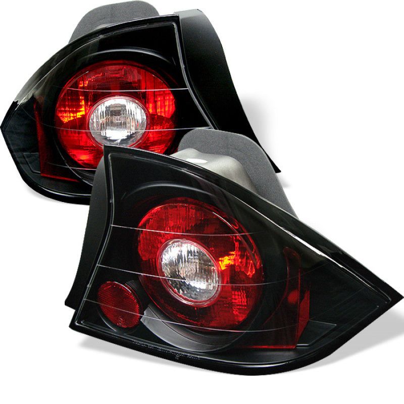 SPYDER 5004369 - SPY5004369 - Spyder Honda Civic 01-03 2Dr Euro Style Tail Lights Black ALT-YD-HC01-2D-BK - Shipped in Europe - Tuningsupply.com