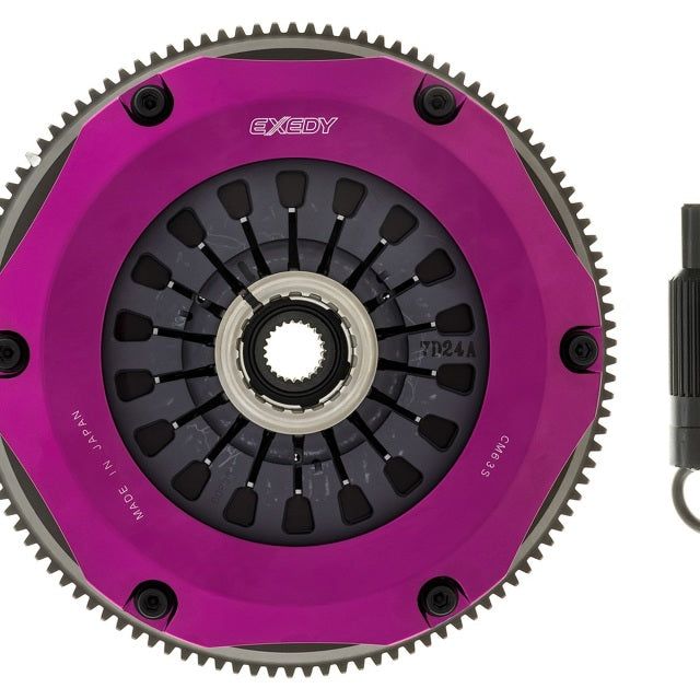 Exedy MM062SDF - EXEMM062SDF - Exedy 08-15 Mitsubishi Evo X 4B11T 2.0L Twin-Organic Clutch Kit - Shipped in Europe - Tuningsupply.com