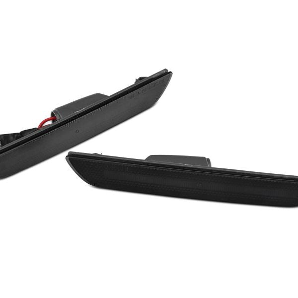 Raxiom 390265 - RAX390265 - Raxiom 15-22 Ford Mustang Axial Series LED Side Marker Lights Rear (Smoked) - Shipped in Europe - Tuningsupply.com