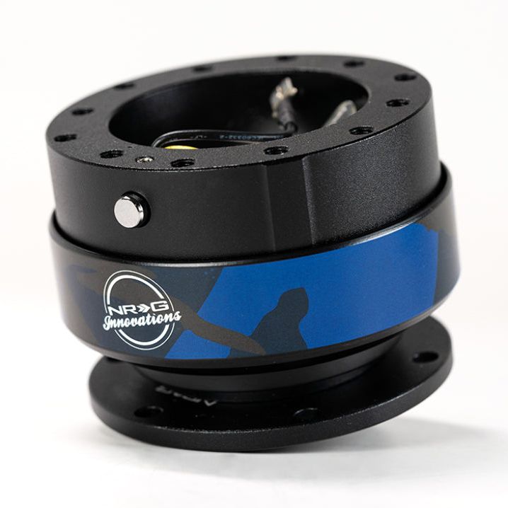 NRG SRK-200BK-MM - NRGSRK-200BK-MM - NRG Quick Release Gen 2.0 - Black Body/Black Ring w/ MadMike Camo Collab - Shipped in Europe - Tuningsupply.com