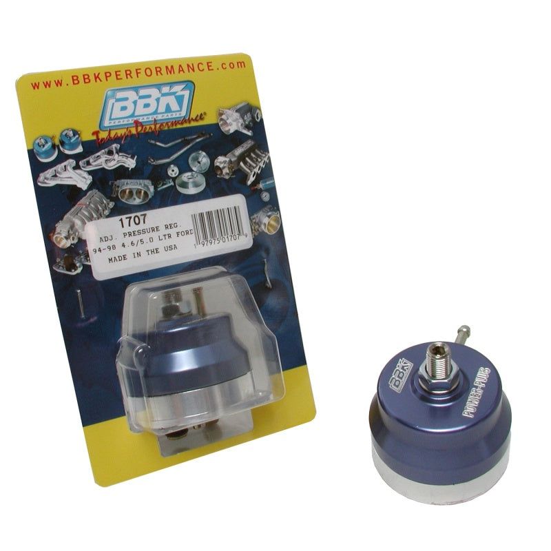 BBK 1707 - BBK1707 - BBK 94-98 Mustang 5.0 / 4.6 Adjustable Fuel Pressure Regulator - Shipped in Europe - Tuningsupply.com
