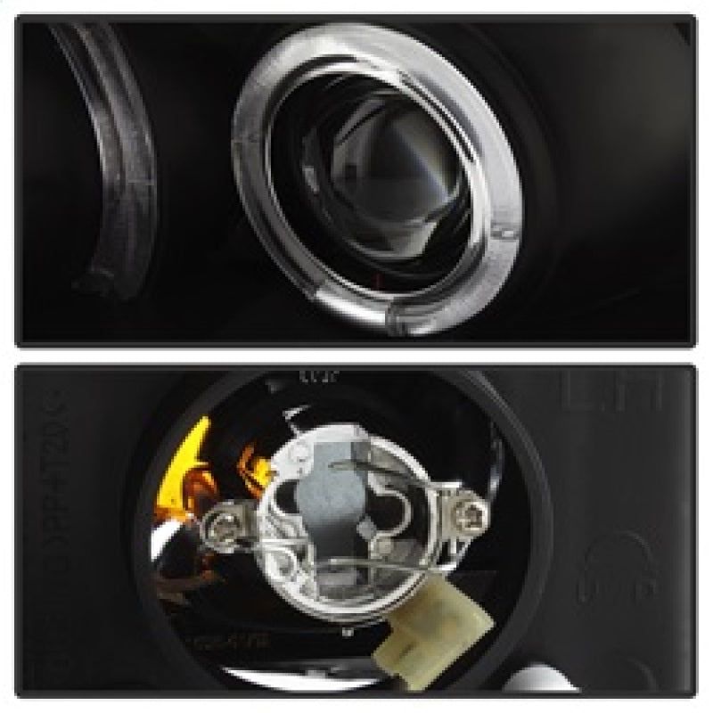 SPYDER 5010780 - SPY5010780 - Spyder Honda Civic 06-08 2Dr Projector Headlights LED Halo Black High H1 Low H1 PRO-YD-HC06-2D-HL-BK - Shipped in Europe - Tuningsupply.com