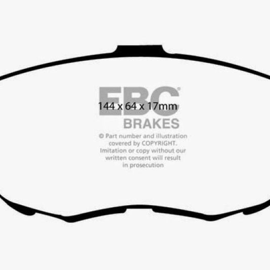 EBC DP21223 - EBCDP21223 - EBC 93-97 Lexus GS300 3.0 Greenstuff Front Brake Pads - Shipped in Europe - Tuningsupply.com