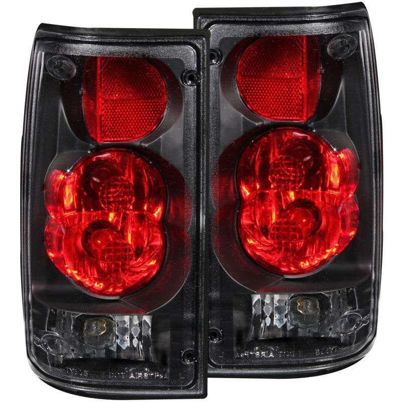 ANZO 211132 - ANZ211132 - ANZO 1989-1995 Toyota Pickup Taillights Black - Shipped in Europe - Tuningsupply.com