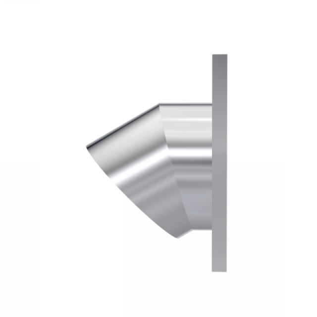 QTP 11339 - QTP11339 - QTP Bolt-On QTEC Low Profile Oval Turn Down - Shipped in Europe - Tuningsupply.com