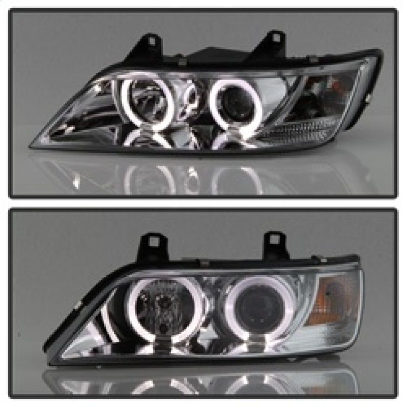 SPYDER 5009098 - SPY5009098 - Spyder BMW Z3 96-02 Projector Headlights LED Halo Chrome High H1 Low H1 PRO-YD-BMWZ396-HL-C - Shipped in Europe - Tuningsupply.com