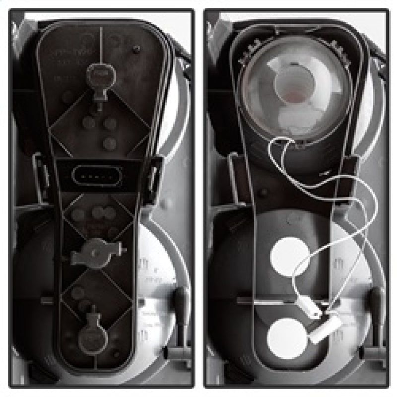 SPYDER 5075871 - SPY5075871 - xTune Land Rover Range Rover 06-09 Euro Style Tail Lights Clear ALT-JH-LRRRS06-CL - Shipped in Europe - Tuningsupply.com