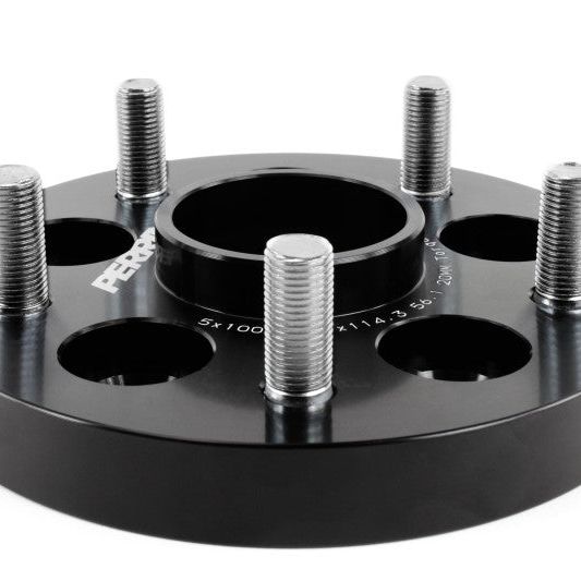 Perrin Performance PSP-WHL-220BK - PERPSP-WHL-220BK - PERRIN Subaru/Toyota/Scion 20mm Wheel Adapter (Bolt-On Type) 5x100 to 5x114.3 w/56mm Hub - Pair - Shipped in Europe - Tuningsupply.com