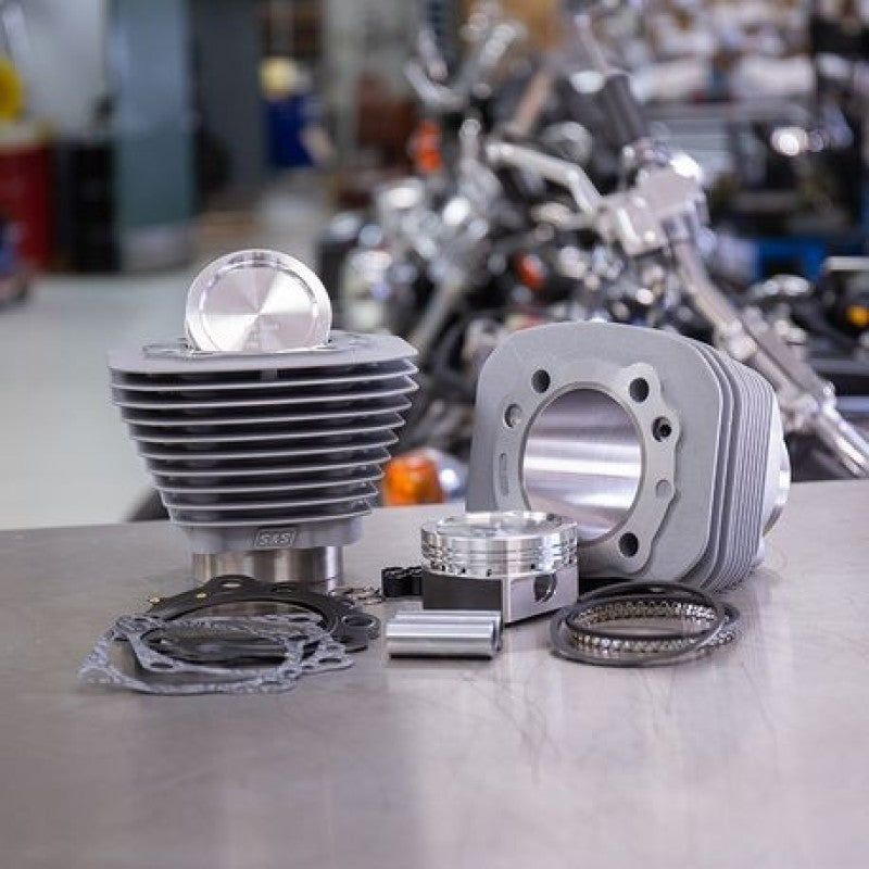 S&S Cycle 910-0688 - SSC910-0688 - S&S Cycle 86-19 Sportster Models 883 to 1200cc Conversion Kit - Silver - Shipped in Europe - Tuningsupply.com