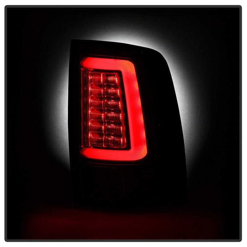 SPYDER 5085917 - SPY5085917 - Spyder Dodge Ram 09-18 LED Tail Lights - All Black ALT-YD-DRAM09V2-LED-BKV2 (Incandescent Only) - Shipped in Europe - Tuningsupply.com