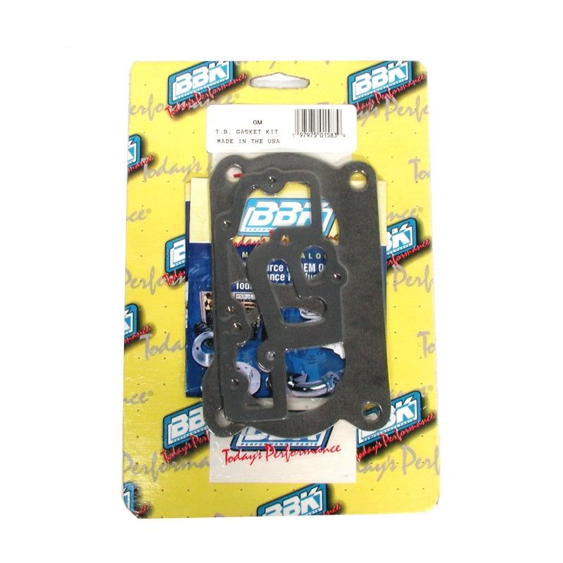 BBK 1584 - BBK1584 - BBK 85-97 GM 305350 LT1 Twin 58mm Throttle Body Gasket Kit - Shipped in Europe - Tuningsupply.com