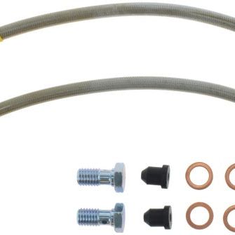 Stoptech 950.33521 - STO950.33521 - StopTech 2015 VW Golf R Stainless Steel Rear Brake Lines - Shipped in Europe - Tuningsupply.com