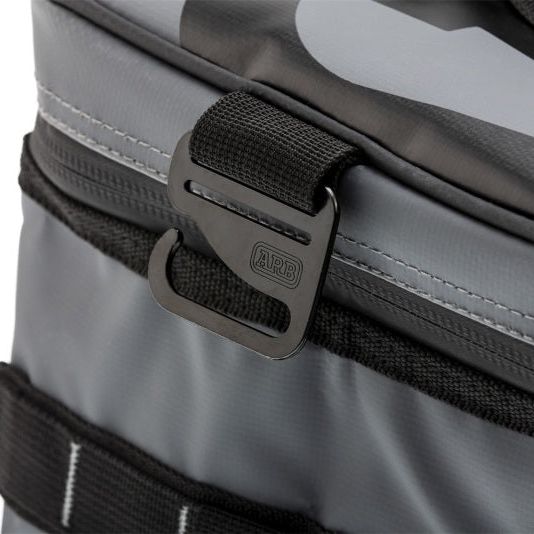 ARB 10100376 - ARB10100376 - ARB Cooler Bag Charcoal w/ Red Highlights 15in L x 11in W x 9in H Holds 22 Cans - Shipped in Europe - Tuningsupply.com