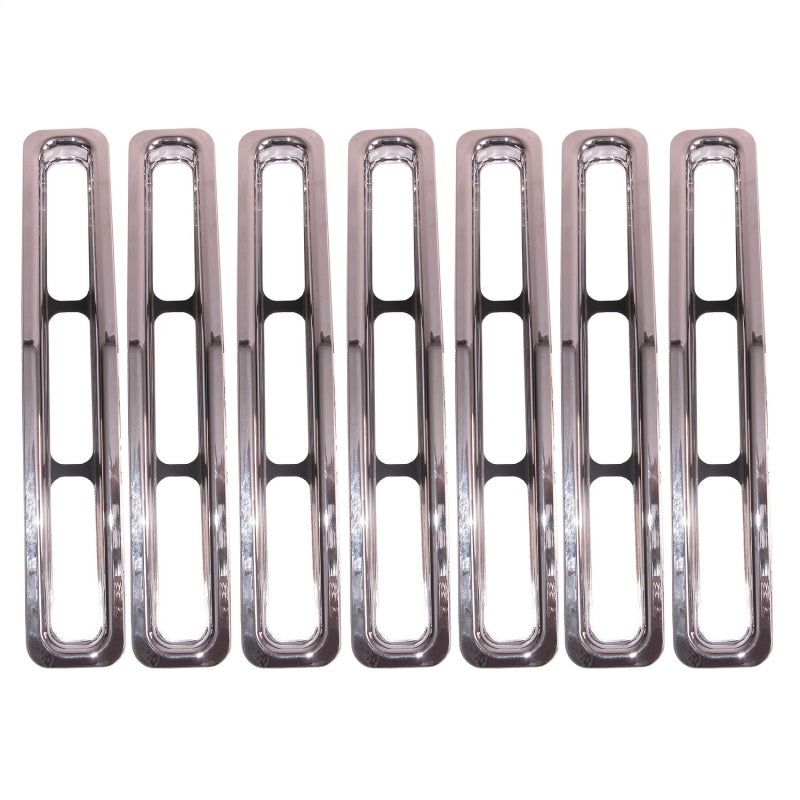 Rugged Ridge 11306.01 - RUG11306.01 - Rugged Ridge Grille Inserts Chrome 87-95 Jeep Wrangler YJ - Shipped in Europe - Tuningsupply.com