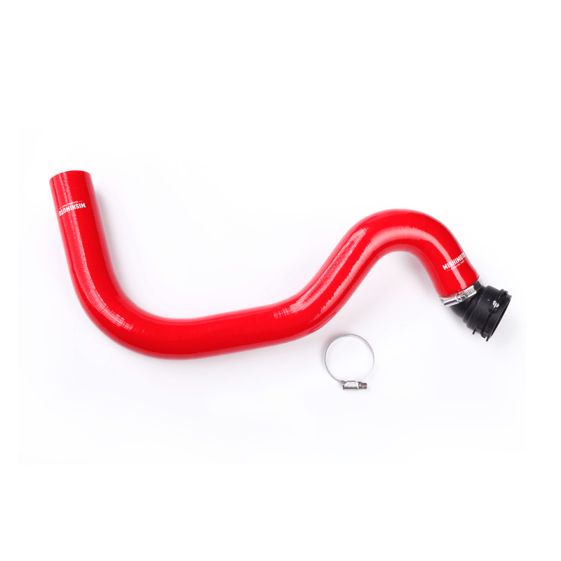 Mishimoto MMHOSE-MUS8-15URD - MISMMHOSE-MUS8-15URD - Mishimoto 15+ Ford Mustang GT Red Silicone Upper Radiator Hose - Shipped in Europe - Tuningsupply.com