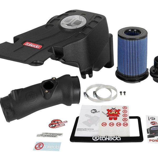aFe 56-70003R - AFE56-70003R - aFe Takeda Momentum PRO 5R Cold Air Intake System 2018 Honda Accord I4 2.0L (t) - Shipped in Europe - Tuningsupply.com
