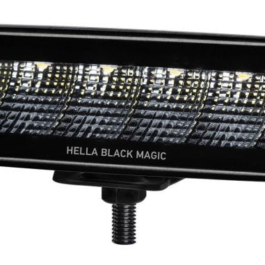 Hella LA358176201 - HELLA358176201 - Hella Universal Black Magic 6 L.E.D. Mini Light Bar - Flood Beam - Shipped in Europe - Tuningsupply.com