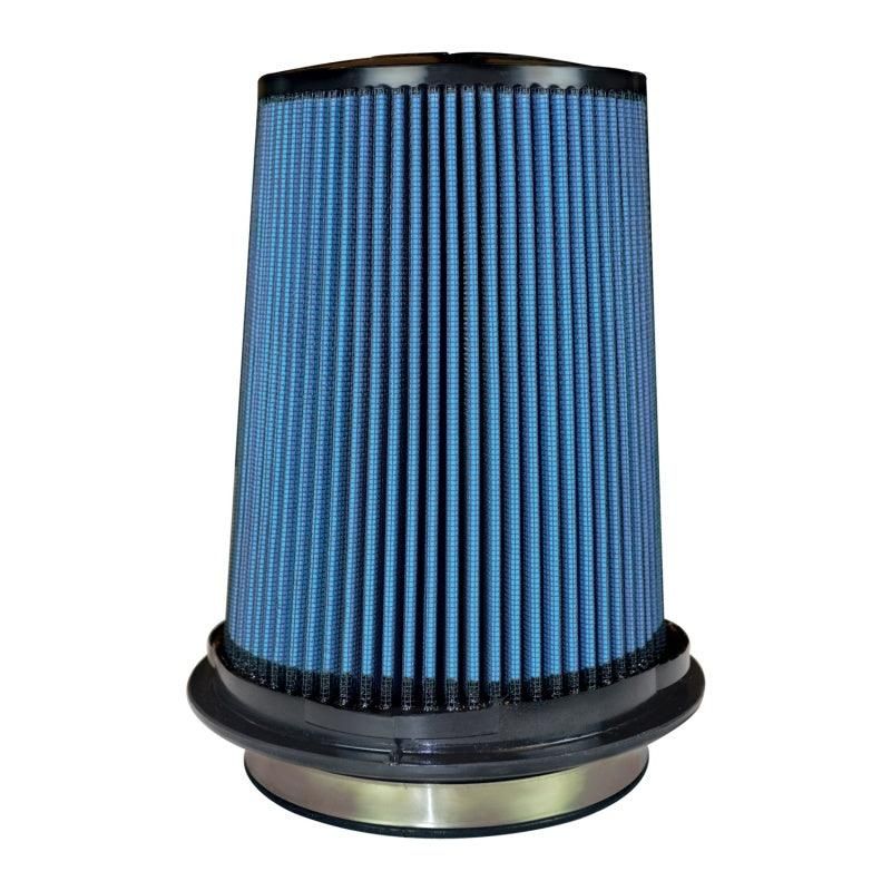 Injen X-1107-BB - INJX-1107-BB - Injen SuperNano Web Dry Air Filter - 5in Flange ID / 7in Base / 7.9in Media Height / 5in Top - Shipped in Europe - Tuningsupply.com