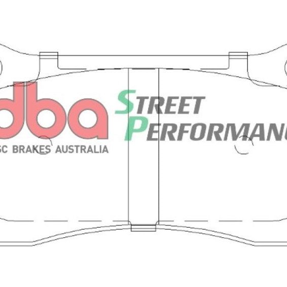 DBA DB1935SP - DBADB1935SP - DBA 09-11 Nissan GT-R SP500 Rear Brake Pads - Shipped in Europe - Tuningsupply.com