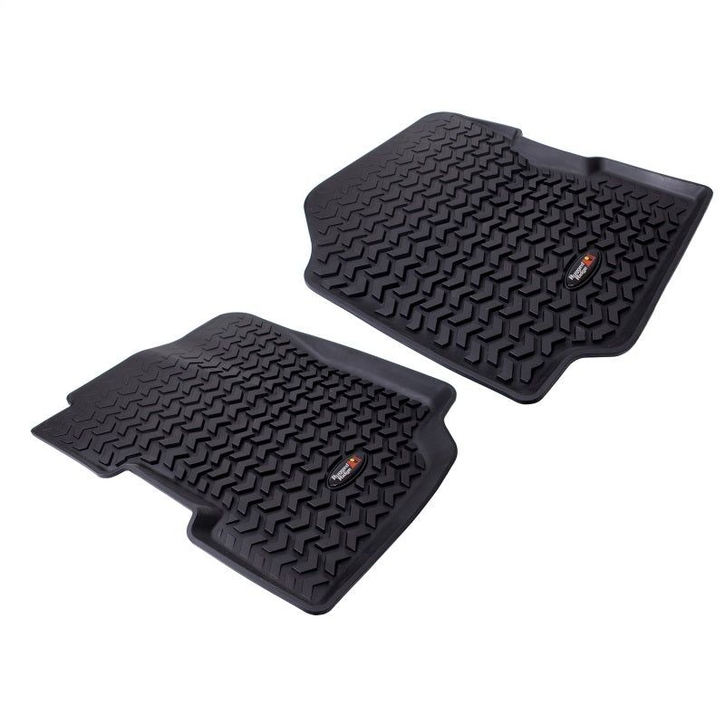 Rugged Ridge 12920.21 - RUG12920.21 - Rugged Ridge Floor Liner Front Black 1976-1983 Jeep CJ-5 - Shipped in Europe - Tuningsupply.com