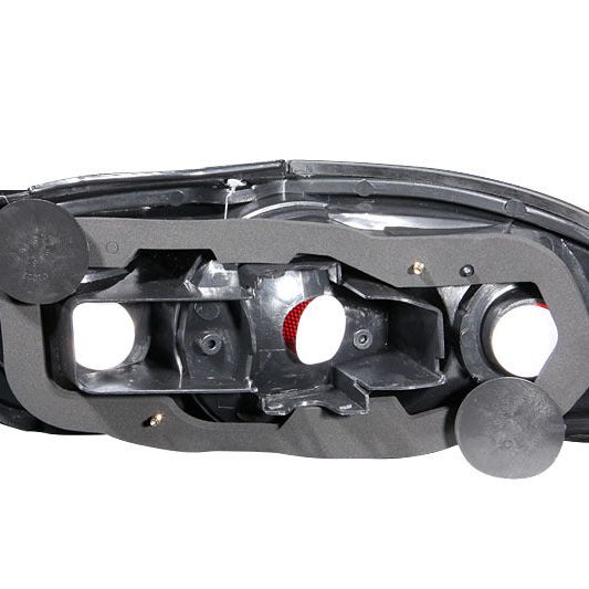 ANZO 221077 - ANZ221077 - ANZO 1990-1997 Mazda Miata Taillights Black - Shipped in Europe - Tuningsupply.com