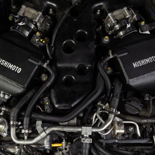 Mishimoto MMINT-Q50-16 - MISMMINT-Q50-16 - Mishimoto 2016+ Infiniti Q50/60 3.0T Performance Air-To-Water Intercooler Kit - Shipped in Europe - Tuningsupply.com