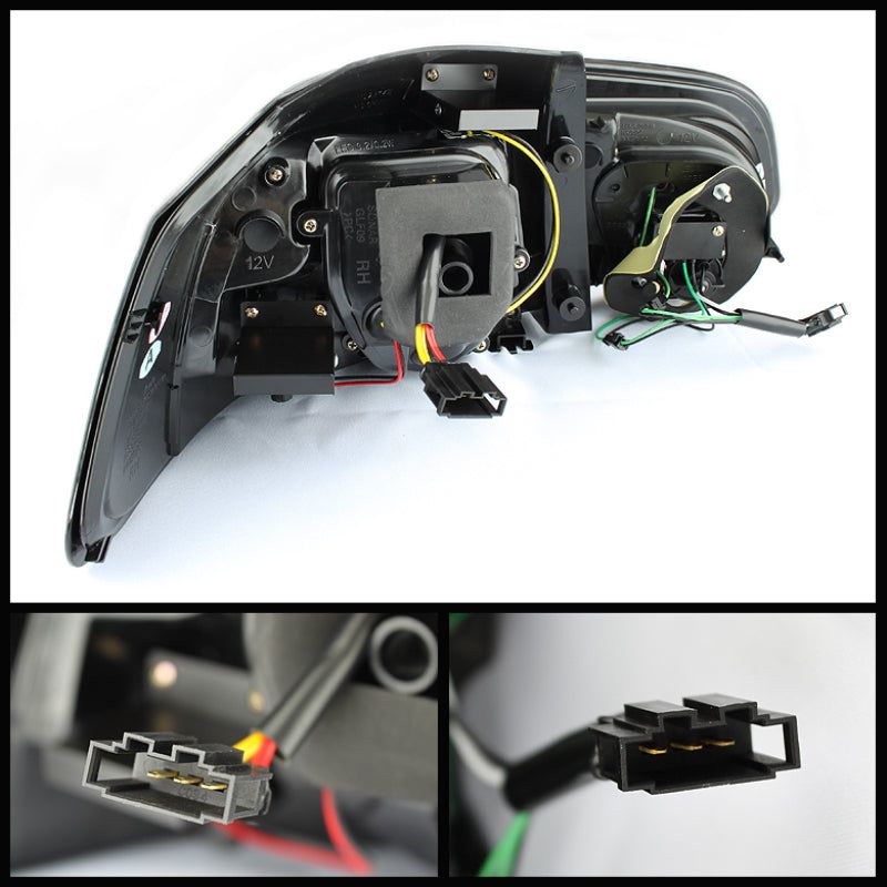 SPYDER 5071767 - SPY5071767 - Spyder Volkswagen Golf/GTI 10-13 G2 Type With Light Bar LED Tail Lights Black ALT-YD-VG10-LED-G2-BK - Shipped in Europe - Tuningsupply.com