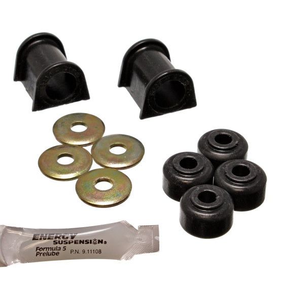 Energy Suspension 5.5106G - ENG5.5106G - Energy Suspension 90-94 Mitsubishi Eclipse AWD Black 20mm Front Sway Bar Bushings (Sway bar end link - Shipped in Europe - Tuningsupply.com