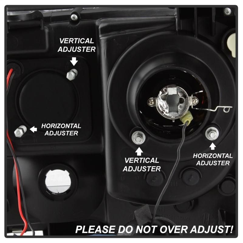 SPYDER 5084514 - SPY5084514 - Spyder Toyota Tacoma 05-11 Projector Headlights - Light Bar DRL - Black PRO-YD-TT05V2-LB-BK - Shipped in Europe - Tuningsupply.com