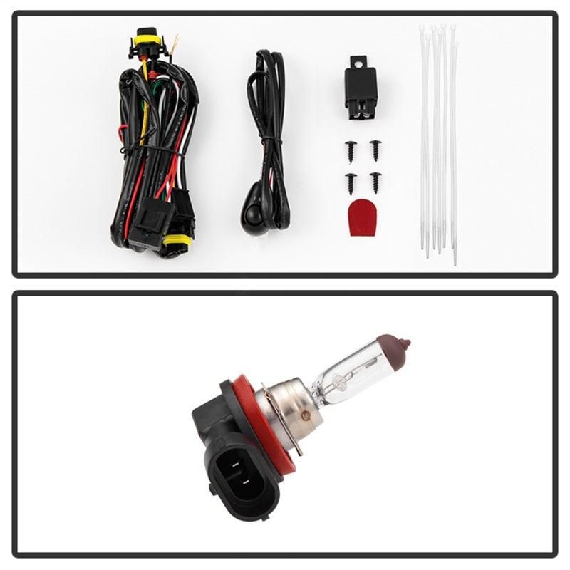 SPYDER 5082268 - SPY5082268 - Spyder Volkswagen Jetta MK6 2015-2016 Sedan 4Dr only OEM Style Fog Lights w/Switch Clear FL-VJ2015-C - Shipped in Europe - Tuningsupply.com