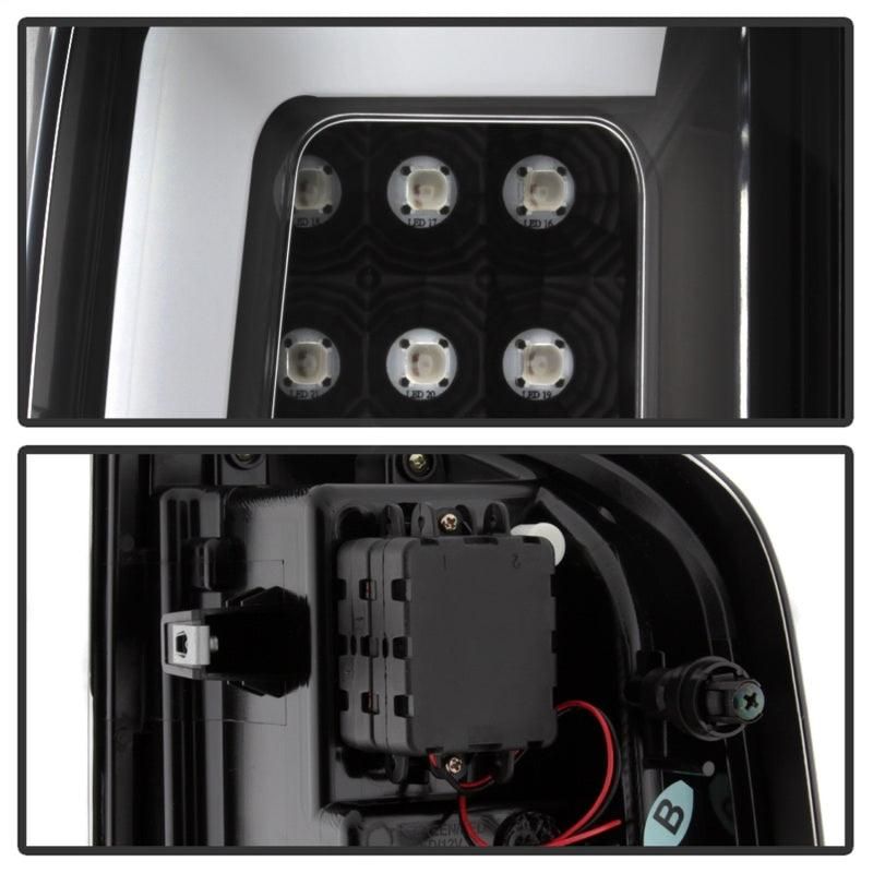 SPYDER 5084576 - SPY5084576 - Spyder Chevy Colorado 2015-2017 Light Bar LED Tail Lights - Black ALT-YD-CCO15-LED-BK - Shipped in Europe - Tuningsupply.com